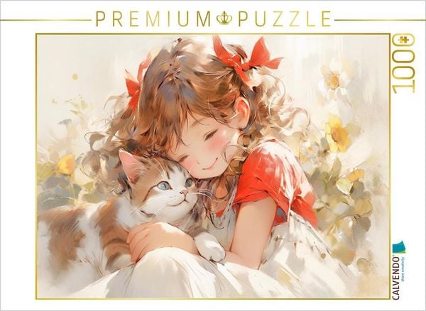 Produktbild: CALVENDO Puzzle Ein Motiv aus dem Kalender Der M&auml;dchen-Kalender | 1000 Teile Lege-Gr&ouml;&szlig;e 64x48cm Foto-Puzzle f&uuml;r gl&uuml;ckliche Stunden