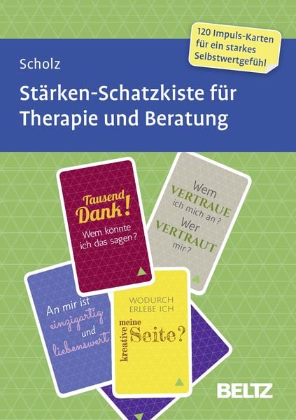 Stärken-Schatzkiste für Therapie und Beratung, 120 Karten