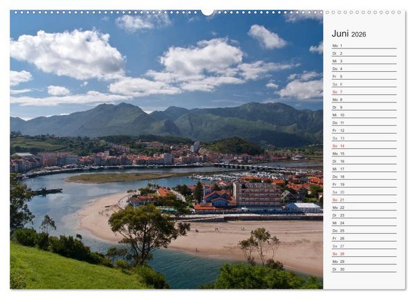 Produktbild: Der Nordwesten Spaniens (Wandkalender 2026 DIN A2 quer), CALVENDO Monatskalender