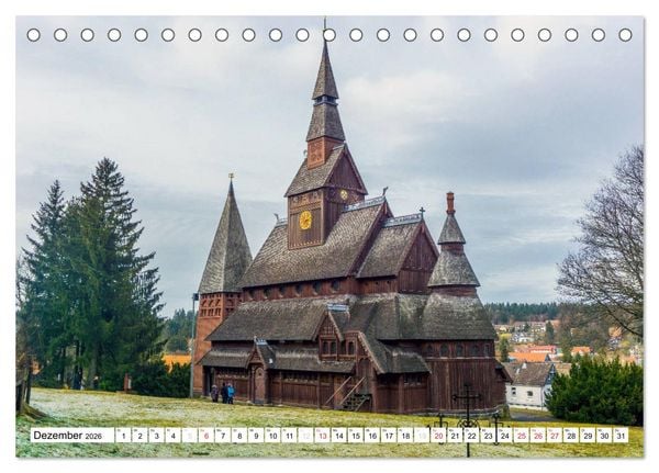 Produktbild: Niedersachsen (Tischkalender 2026 DIN A5 quer), CALVENDO Monatskalender