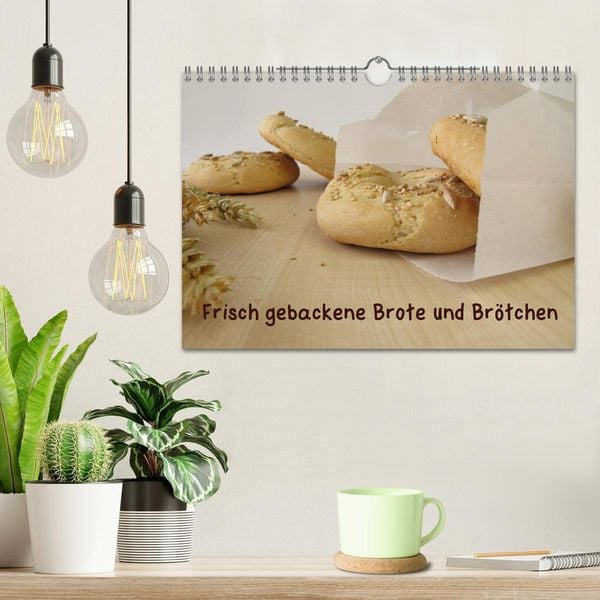 Produktbild: Frisch gebackene Brote und Br&ouml;tchen (Wandkalender 2026 DIN A4 quer), CALVENDO Monatskalender