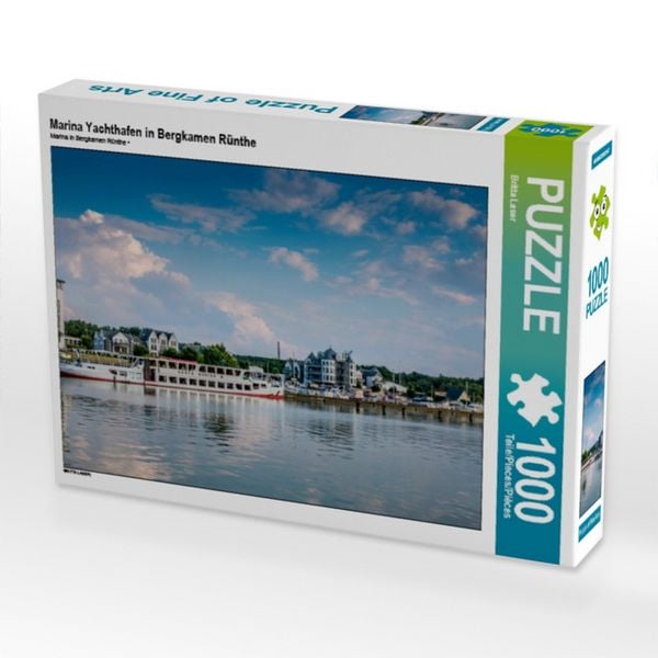 Produktbild: CALVENDO Puzzle Marina Yachthafen in Bergkamen R&uuml;nthe 1000 Teile Puzzle quer | 1000 Teile Lege-Gr&ouml;&szlig;e 64 &times; 48 cm Foto-Puzzle f&uuml;r gl&uuml;ckliche Stunden