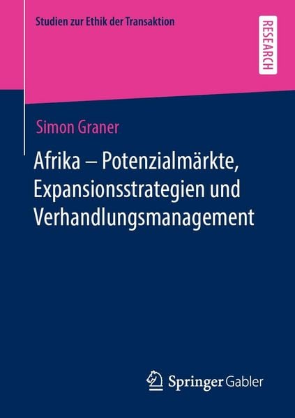 Produktbild: Afrika - Potenzialm&auml;rkte, Expansionsstrategien und Verhandlungsmanagement
