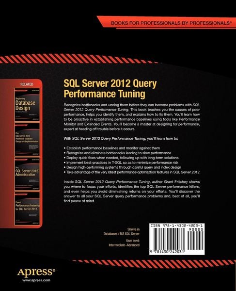 Produktbild: SQL Server 2012 Query Performance Tuning