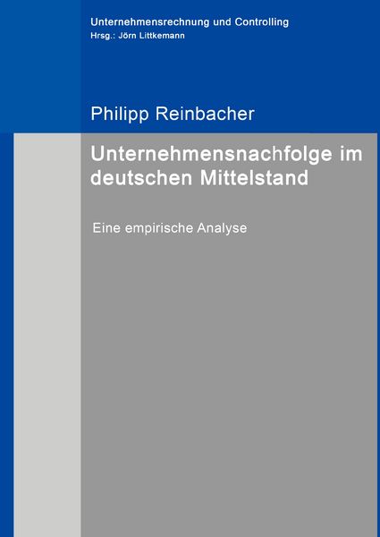 Produktbild: Unternehmensnachfolge im deutschen Mittelstand