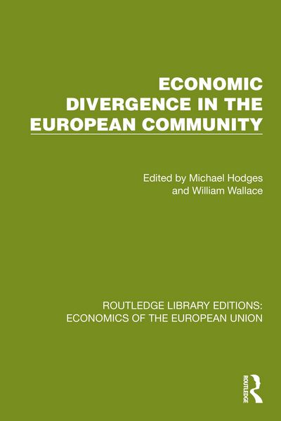 Produktbild: Economic Divergence in the European Community