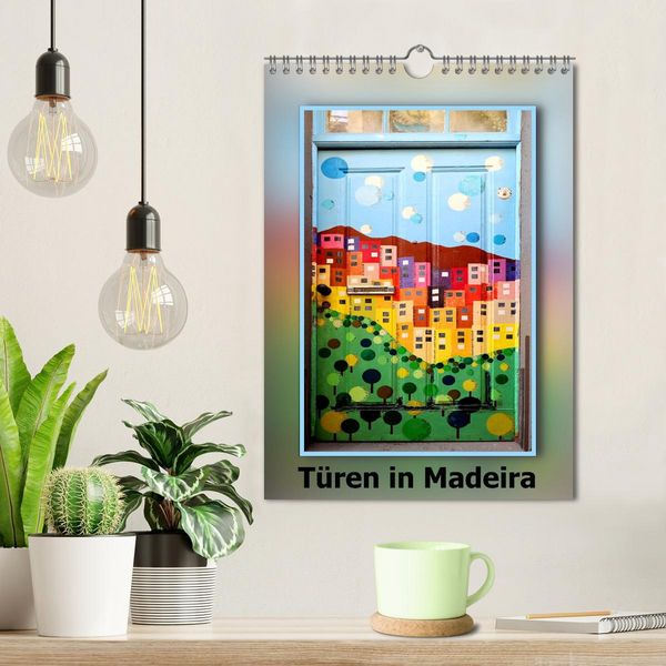 Produktbild: T&uuml;ren in Madeira (Wandkalender 2026 DIN A4 hoch), CALVENDO Monatskalender