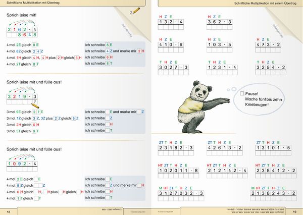 Produktbild: Ich kann schriftlich multiplizieren und dividieren - 2 Arbeitshefte im Set