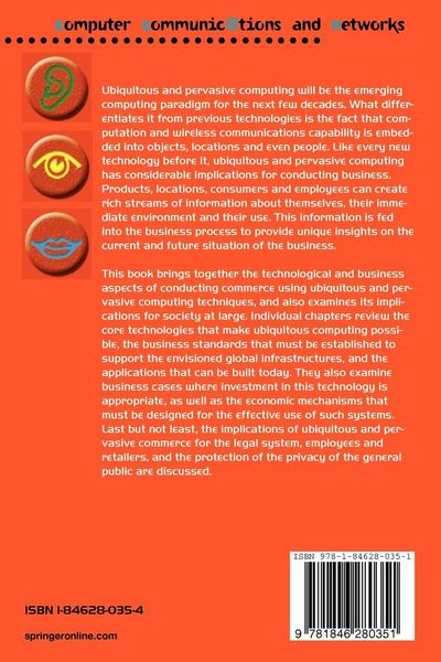 Produktbild: Ubiquitous and Pervasive Commerce
