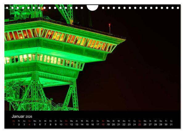 Produktbild: Colors of Berlin 2026 (Wandkalender 2026 DIN A4 quer), CALVENDO Monatskalender