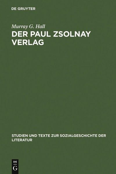 Produktbild: Der Paul Zsolnay Verlag