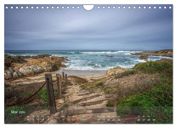 Produktbild: Traumstra&szlig;e Kaliforniens - California Highway No.1 (Wandkalender 2026 DIN A4 quer), CALVENDO Monatskalender