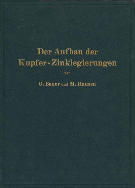 Produktbild: Der Aufbau der Kupfer-Zinklegierungen