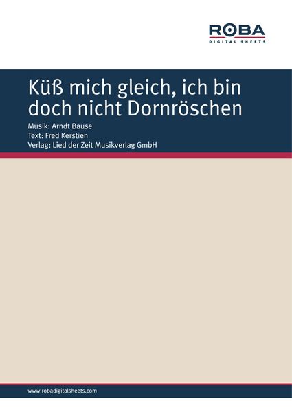 Produktbild: K&uuml;&szlig; mich gleich, ich bin doch nicht Dornr&ouml;schen