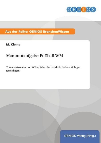 Produktbild: Mammutaufgabe Fu&szlig;ball-WM