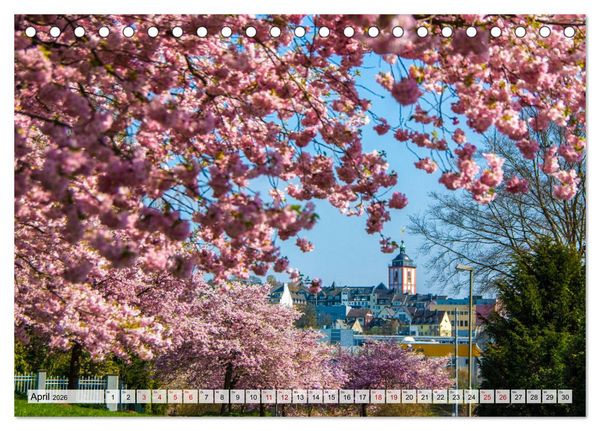 Produktbild: SIEGEN Stadt auf acht Bergen (Tischkalender 2026 DIN A5 quer), CALVENDO Monatskalender