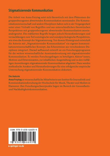 Produktbild: Stigmatisierende Kommunikation