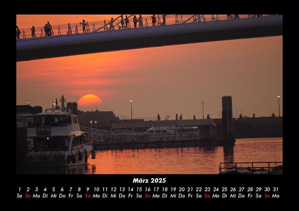 Produktbild: Sonnenunterg&auml;nge 2025 Fotokalender DIN A3