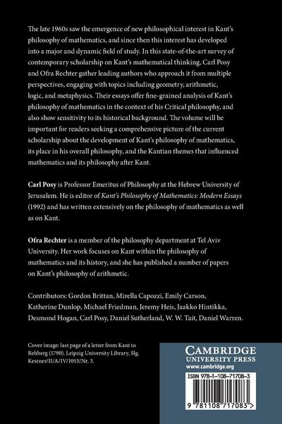 Produktbild: Kant's Philosophy of Mathematics