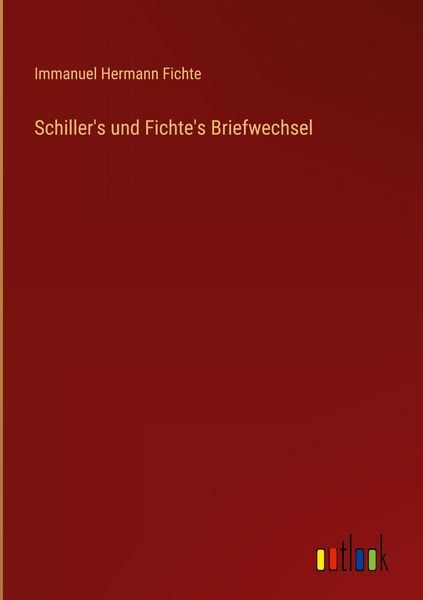 Produktbild: Schiller's und Fichte's Briefwechsel
