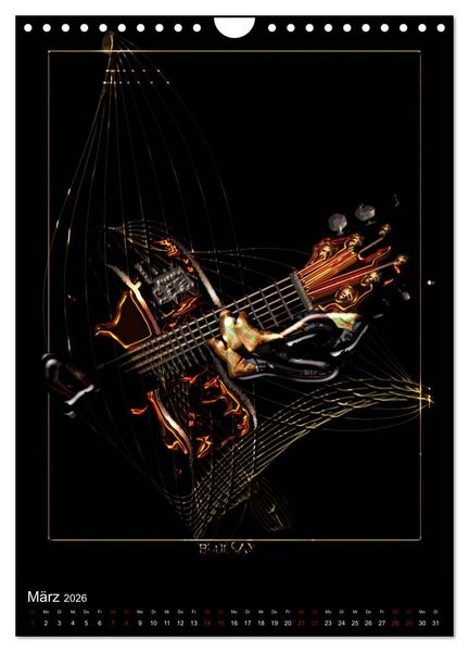 Produktbild: Jazz Ewig (Wandkalender 2026 DIN A4 hoch), CALVENDO Monatskalender