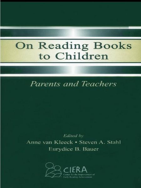 Produktbild: On Reading Books to Children
