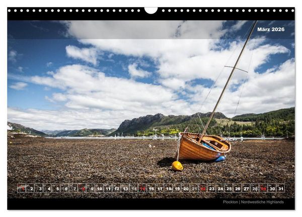 Produktbild: Traumkulisse Schottland (Wandkalender 2026 DIN A3 quer), CALVENDO Monatskalender