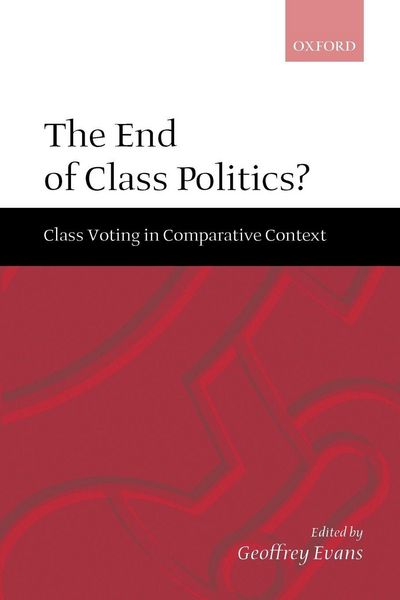 Produktbild: The End of Class Politics?