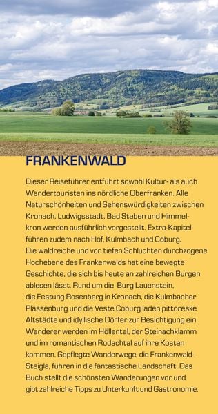 Produktbild: TRESCHER Reisef&uuml;hrer Frankenwald