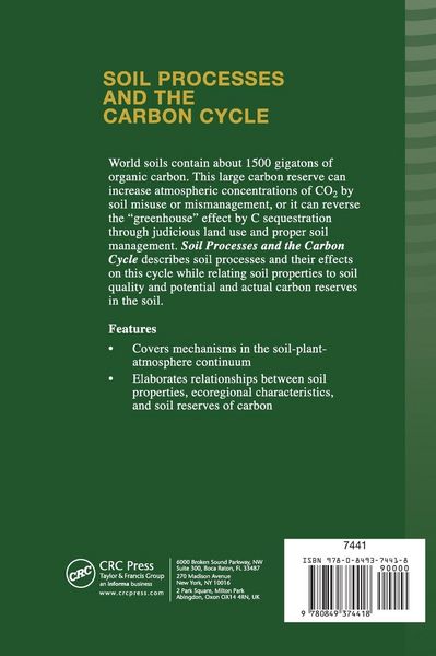Produktbild: Soil Processes and the Carbon Cycle