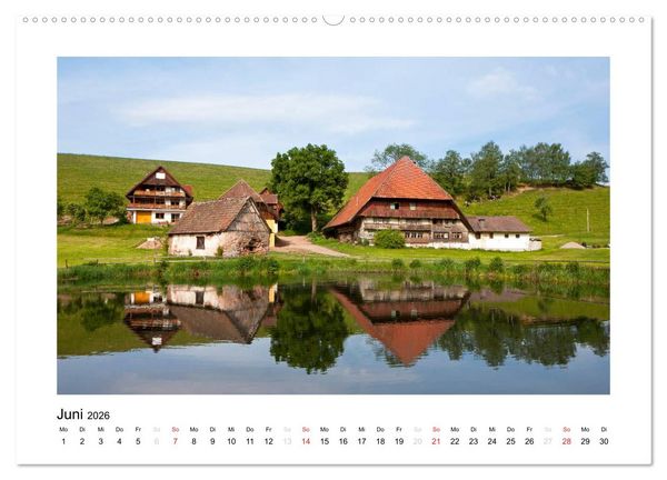 Produktbild: Schwarzwald 2026 (Wandkalender 2026 DIN A2 quer), CALVENDO Monatskalender