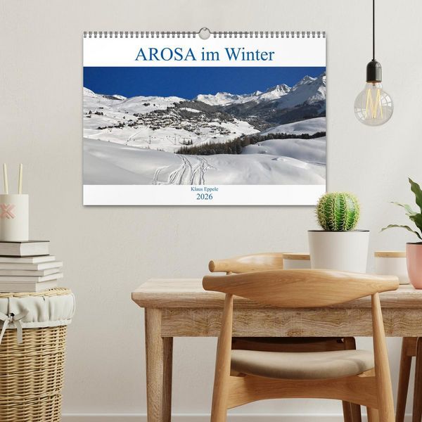 Produktbild: AROSA im Winter (Wandkalender 2026 DIN A3 quer), CALVENDO Monatskalender
