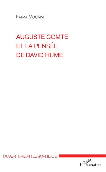 Produktbild: Auguste Comte et la pensee de David Hume