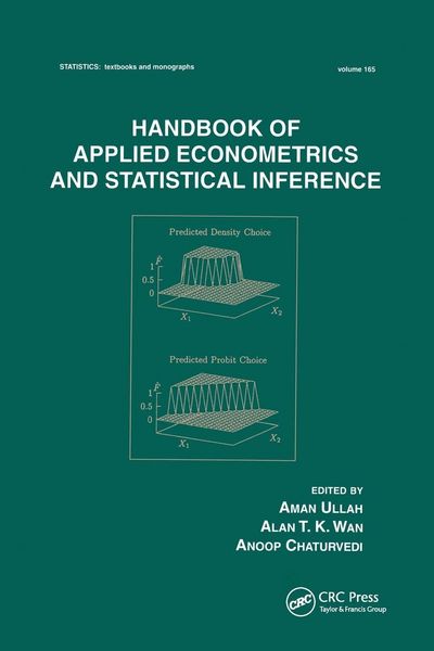 Produktbild: Handbook Of Applied Econometrics And Statistical Inference