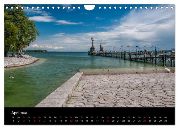 Produktbild: Kulturlandschaft Bodensee - Teil I (Wandkalender 2026 DIN A4 quer), CALVENDO Monatskalender