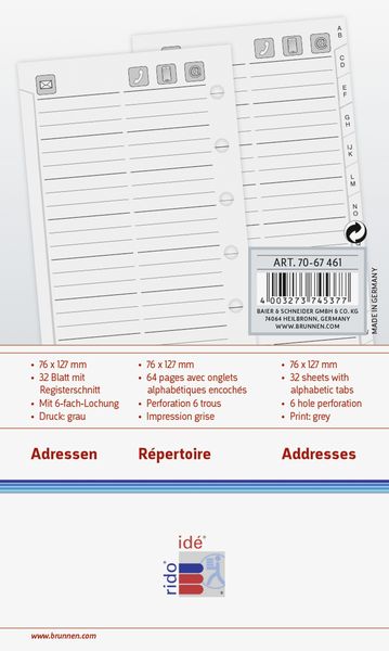 Produktbild: TimerTiming3 Adr/Telefon Formular