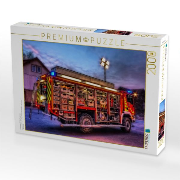 Produktbild: R&uuml;stwagen FF Bad Harzburg (Puzzle)