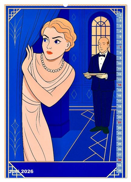 Produktbild: George Gershwin (Wandkalender 2026 DIN A2 hoch), CALVENDO Monatskalender
