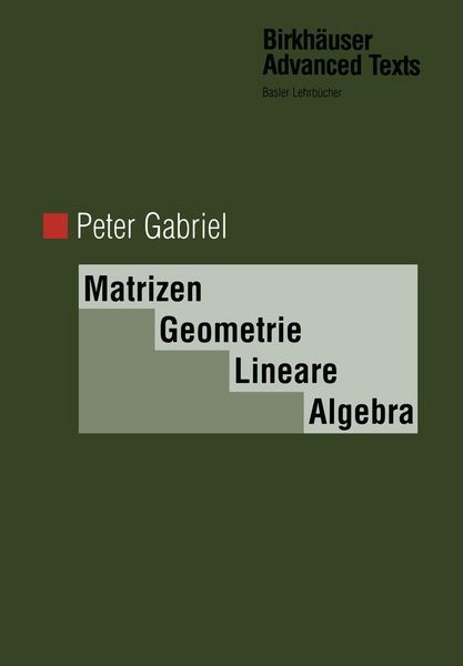 Produktbild: Matrizen, Geometrie, Lineare Algebra