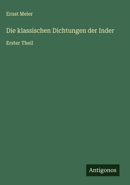 Produktbild: Die klassischen Dichtungen der Inder