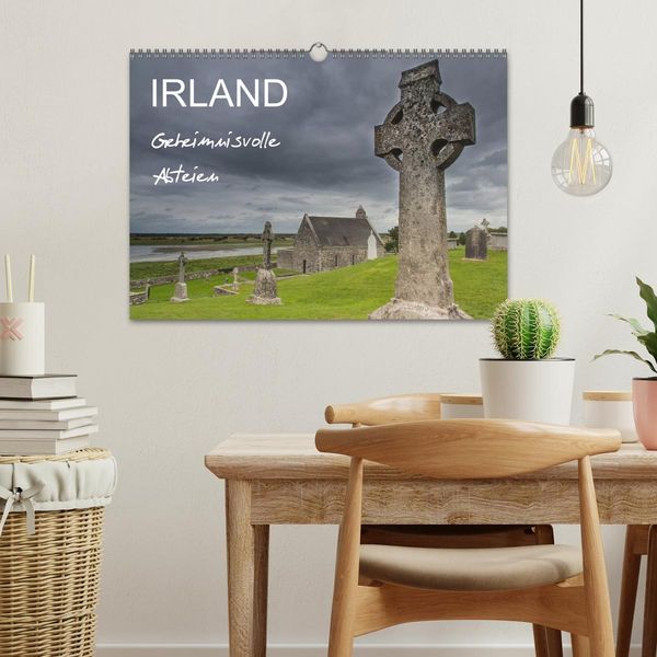 Produktbild: IRLAND - Geheimnisvolle Abteien (Wandkalender 2026 DIN A3 quer), CALVENDO Monatskalender