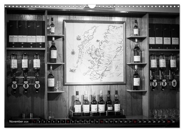 Produktbild: Schottischer Whisky (Wandkalender 2026 DIN A3 quer), CALVENDO Monatskalender