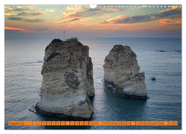 Produktbild: Beirut - auferstanden aus Ruinen (Wandkalender 2026 DIN A3 quer), CALVENDO Monatskalender