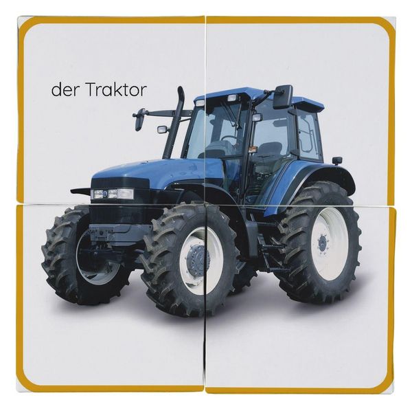 Produktbild: Erstes Lernen W&uuml;rfelpuzzle. Bauernhof