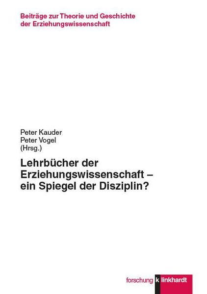 Produktbild: Lehrb&uuml;cher der Erziehungswissenschaft - ein Spiegel der Disziplin?
