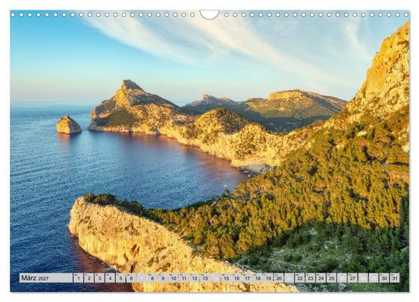 Produktbild: Wundersch&ouml;nes Mallorca (Wandkalender 2027 DIN A3 quer), CALVENDO Monatskalender