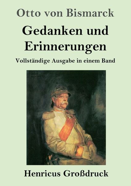 Produktbild: Gedanken und Erinnerungen (Gro&szlig;druck)