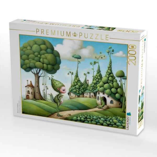 Produktbild: CALVENDO Puzzle Besuch in Erbsheim | 2000 Teile Lege-Gr&ouml;&szlig;e 90x67cm Foto-Puzzle f&uuml;r gl&uuml;ckliche Stunden