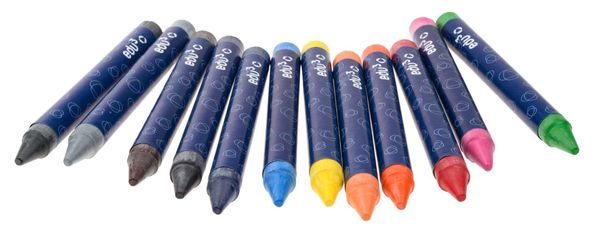 Produktbild: edu&sup3; Jumbo Wachsmalkreide, 12er Set