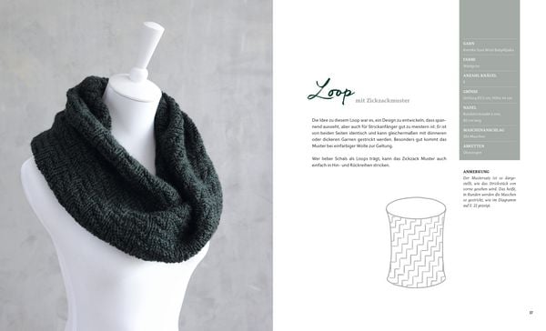 Produktbild: Rechte Masche, linke Masche. Japanische T&uuml;cher und Schals stricken.